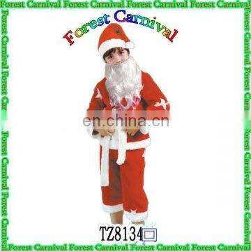 TZ8134 Children Christmas Costumes, Christmas Santa Claus Costume