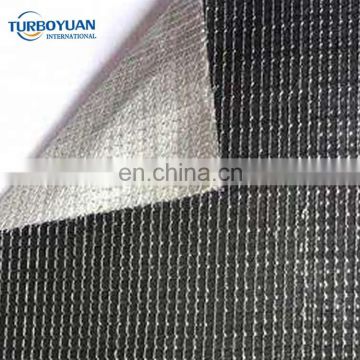 Outside silver color sunlight reflective shade net inside blackout shade curtains for greenhouse