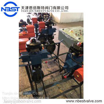 JIS5K Hydraulic Control Marine Sim-lug Eletric Butterfly Valve ASME