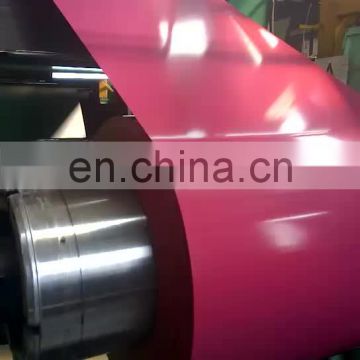 0.12-1.0mm Thickness Prepainted GI Steel Coil / PPGI Color Coated Galvanized Steel Sheet In Coil