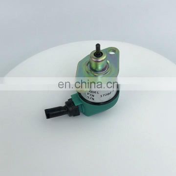 Engine stop solenoid 17208-60010 for D905 D1005