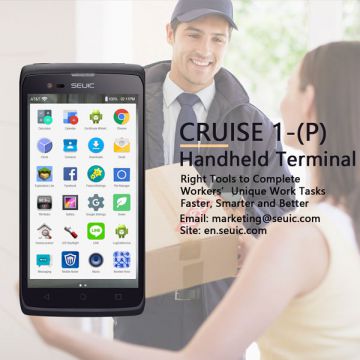 CRUISE1-(P) Android 9.0 Handheld Computer without Keyboard for Parking and Store Management