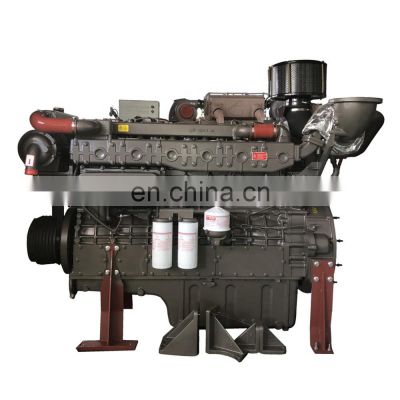 Original Yuchai high speed YC6T410C series 450hp marine diesel engine