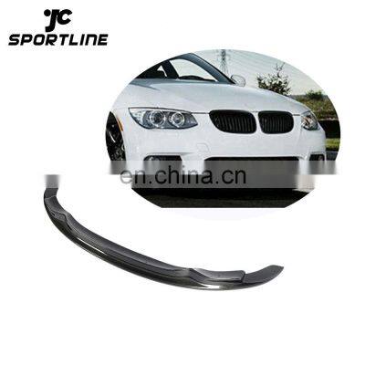 E92 LCI M TECH Carbon Fiber Cars Front Lips For BMW E92