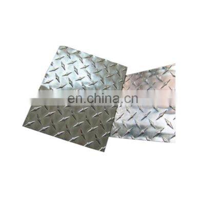 Alloy 1100 3003 5052 5754 Diamond Aluminium Tread Embossed Sheet Plate