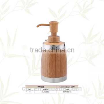 Hot selling bamboo lotion bottle with high quality