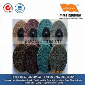 Non woven Quick change disc for hardware