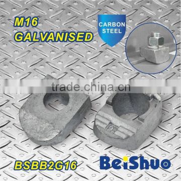 BSBB2G16 made in China steel beam clamp connector galvanised pipes connectors