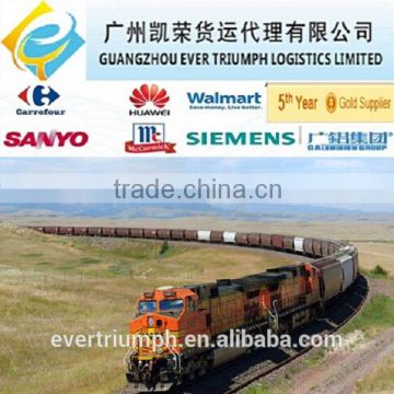 Cheap Rail Freight to Uzbekistan from Guangzhou/Shenzhen/Ningbo/Shanghai