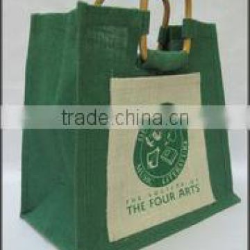The Four Arts Printed Jute Bag