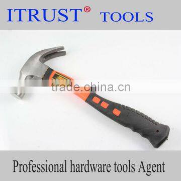 Claw Hammer With Yellow Plastic Handle HM1013