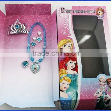 Theme party frozen Elsa Anna attractive royal gift crown set