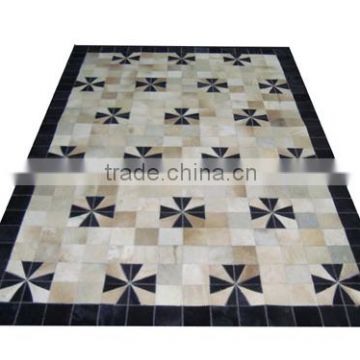 Hair-On Cowhide Leather Carpet PL-316