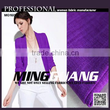 2016 the newest twill design for lady's garments by China suppliers 100%polyester fabric