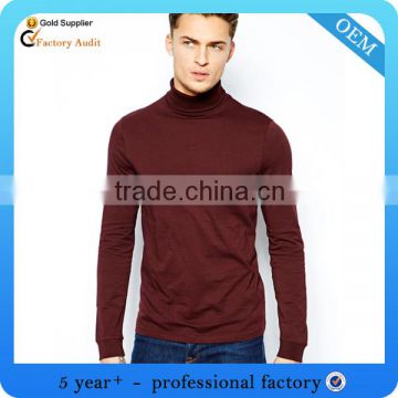 China long sleeve turtleneck t-shirts