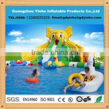 2015 best sale outdoor inflatable water park games adults