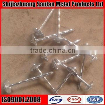 Galvanized coil roofing nails