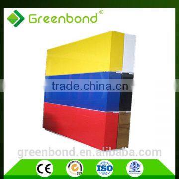 Greenbond nano coating aluminium composite wall panel acm panel for home decoration