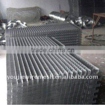 Galvanized welded wire mesh panel