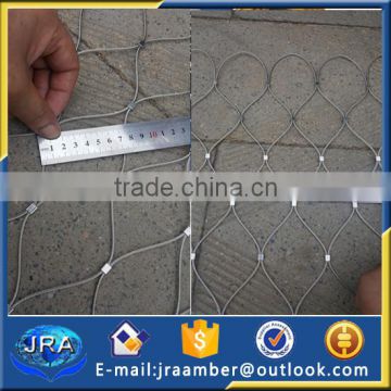 AISI 316 Architectural Cable Ferruled Type Stainless Steel Rope Wire Mesh