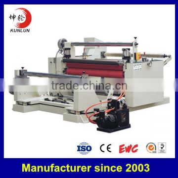 Kunlun-KL-1600 Automatic plastic film slitting and rewinding machine