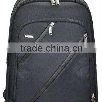 Black Polyester Laptop Backpack X8021S120005