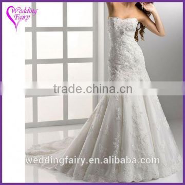 Factory Popular low price see through wedding dress China wholesale
