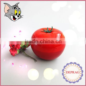 fruit shape plastic cosmetic jar,30g peach shape cheap cosmetic jar,10g cherry shape small plastic jars