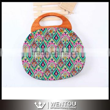 Wholesale Personalized Wooden Handle Shopping Bag