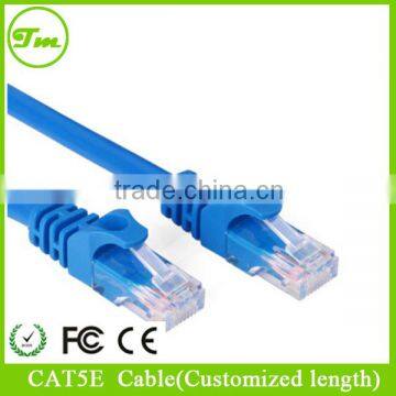 50FT BLUE CAT5e Cable Ethernet Lan Network CAT5 RJ45 Internet Patch Cord