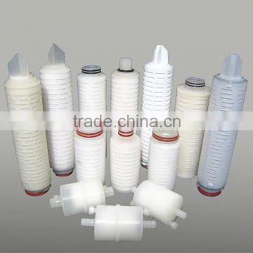 Polypropylene inkjet filter Industrial Pleated sterilization filter cartridge