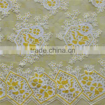 African Lace Fabrics Textile Wholesale For Decoration And Clothing