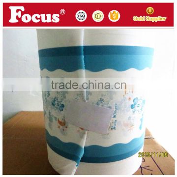Blue pe film China supplier supply used in diaper
