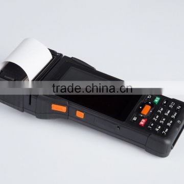 android 3G portable industrial eft pos terminal with credit card reader P9000