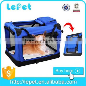High quality portable soft fold pet travel crate,dog pet carrier,pet bag carrier