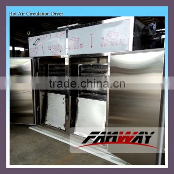 SS 304 industrial hot air tray dryer price