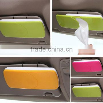 X565 Creative Auto Accessory Paper Napkin Holder Clip Car Sun Visor Tissue Box