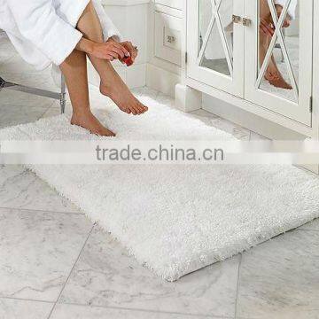 100% Cotton Washable Hotel Bath Rugs For 5 Star