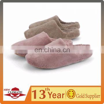 Comfortable warm plush indoor slipper,winter slipper
