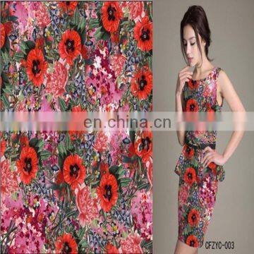 Shaoxing China Bamboo Cotton Fabric For Elegant Dress