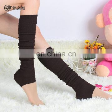 Wholesale multy color winter wram belly dance practice leg socks accessory