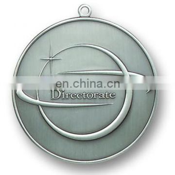 Customized Design Logo 2D 3D Die Stamping Silver Sports High Quality Medallions