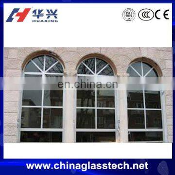 China Top Brand UPVC Fixed Windows / Round Arched Windows