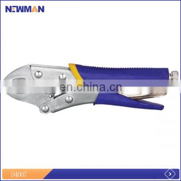 "ningbo supplier black round jaw C type jaw curved-jaw lock wrench