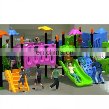 high quality professional manufacture outdoor playground equipment China large plastic slide