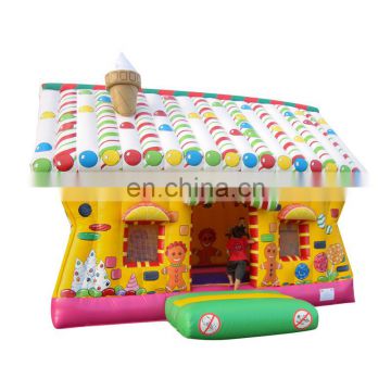 Gingerbread Bounce House Inflatable Jump Bouncing Castle For Kids