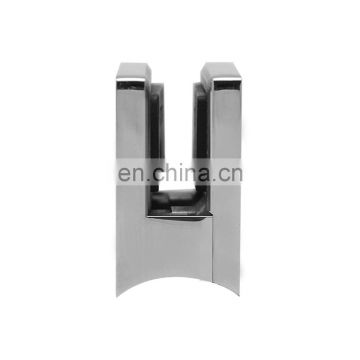Wholesale Price Square Casting Stainless Steel 316 Handrail Glass Clamp Bracket for Temper Glass