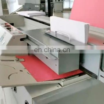 T60A3 Paper Double Rubber Wheels Automatic Book Glue Binding Machine