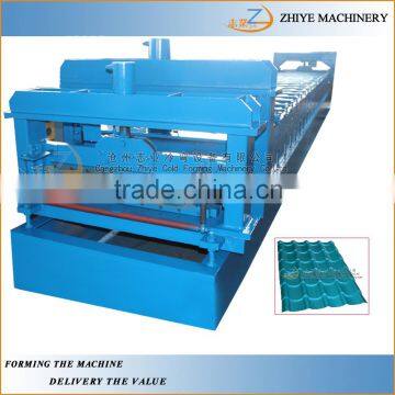 Building Material Glazed Roofing Panels Forming Machine /Rolling Roofing Sheet Making Line