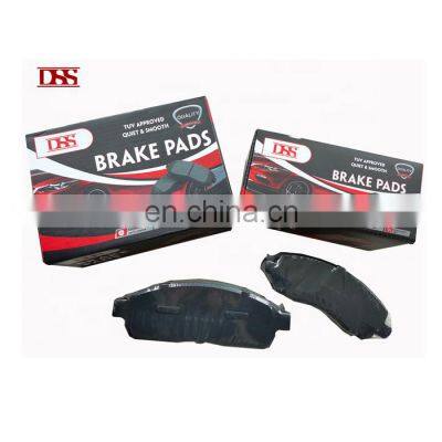 D1011 Automotive brake system spare parts brake pad manufacturers semi-metallic brake pad set for Ford